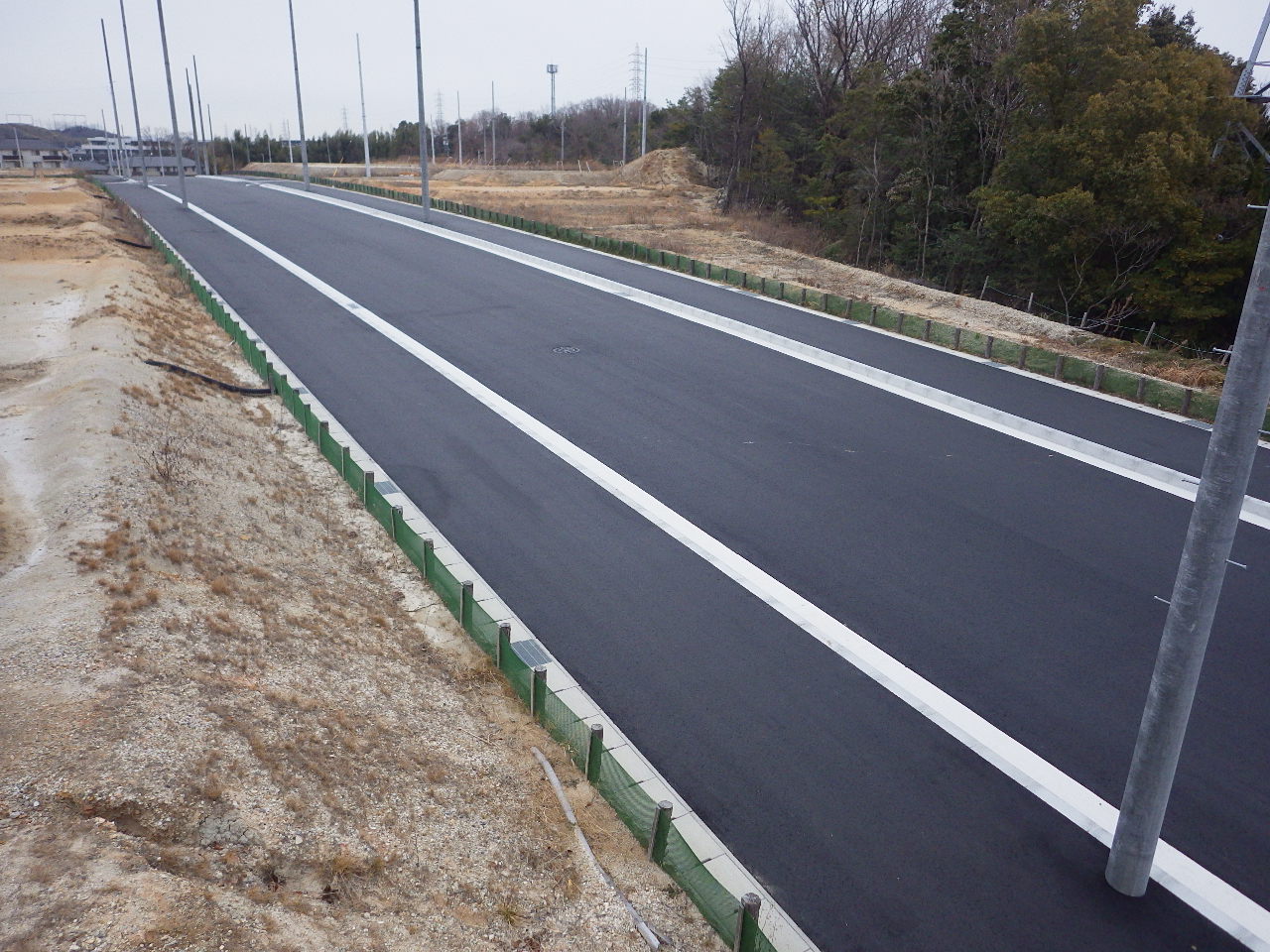 市道熊野豊明線第10号道路改良工事の画像1