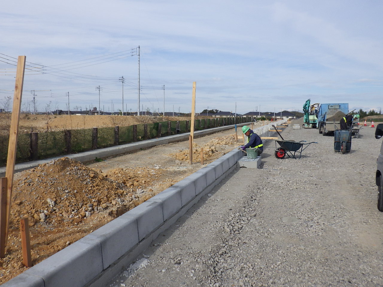 市道熊野豊明線第10号道路改良工事の画像2