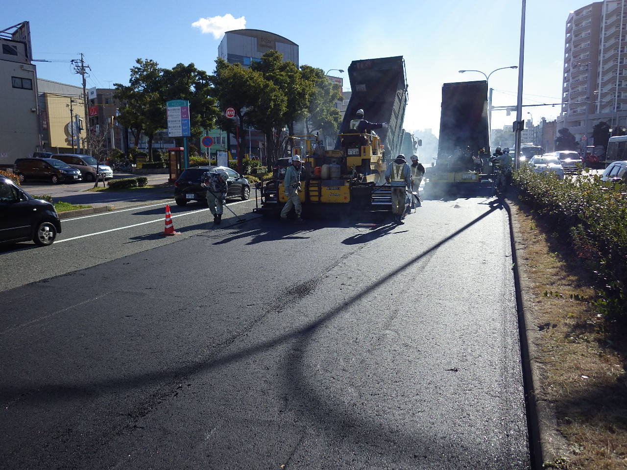 （主）市道江川線舗装道補修工事（港-1）の画像3