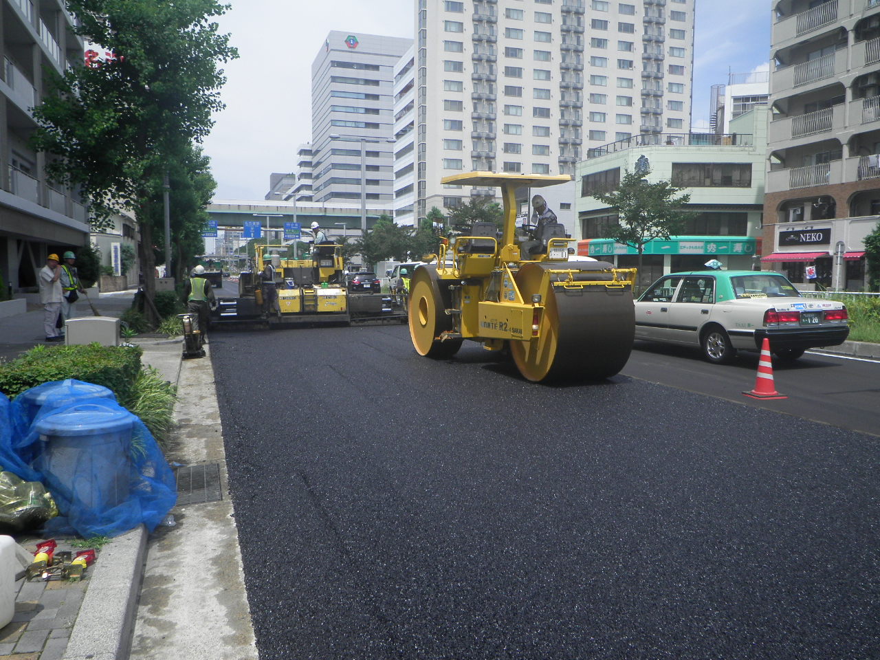 市道錦通舗装道補修工事（東-2）の画像2