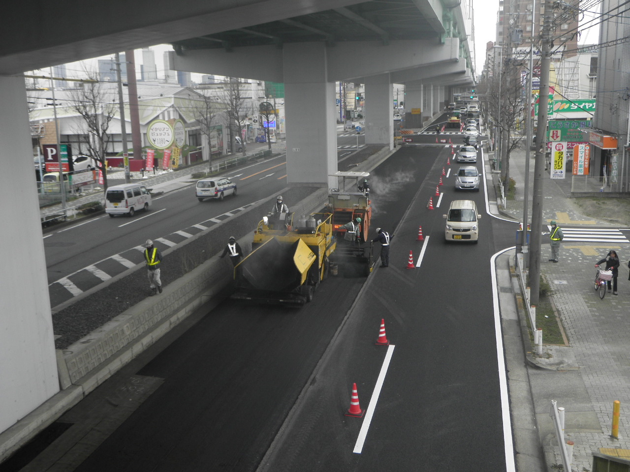 県道津島七宝名古屋線舗装道補修工事（中村-1） 歩道整備工事及び掘削跡復旧工事（中村-8）の画像3