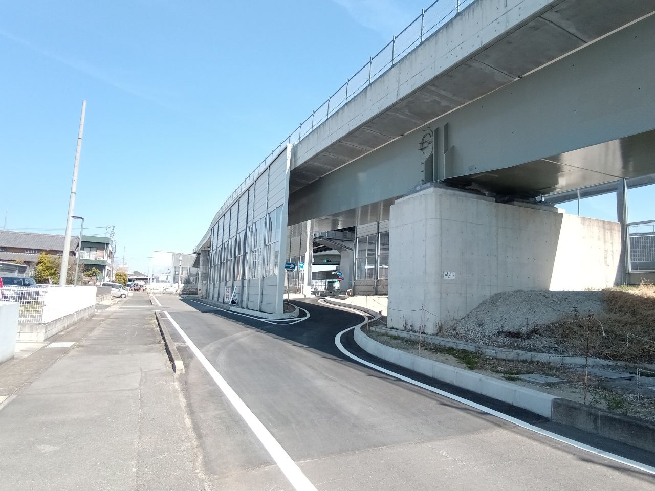 令和６年度　３０２号大西地区道路建設工事